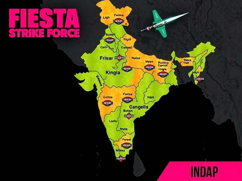 Fiesta Strike Force India Map